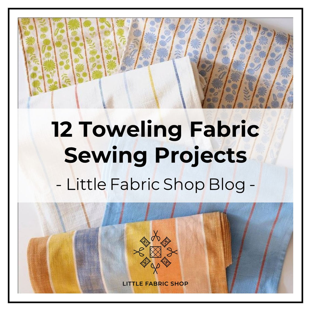 Going Green: How to sew a tea towel - Love Notions Sewing Patterns
