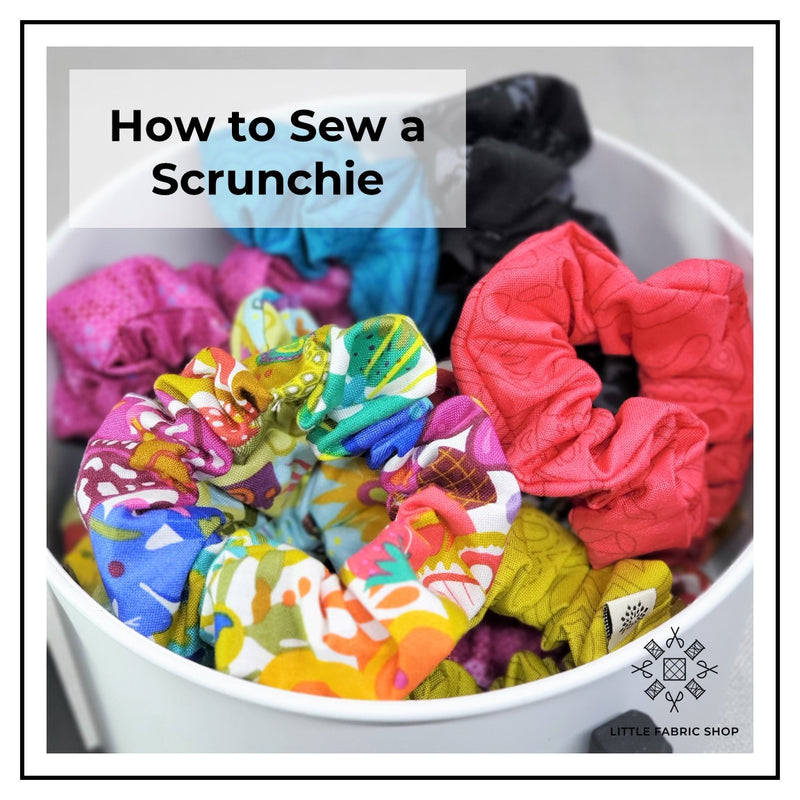 How to Sew a Personalized Scrunchie