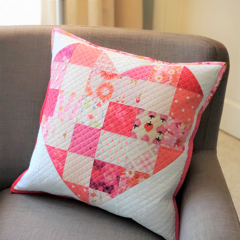 Modern Quilt Patterns for Valentine's Day