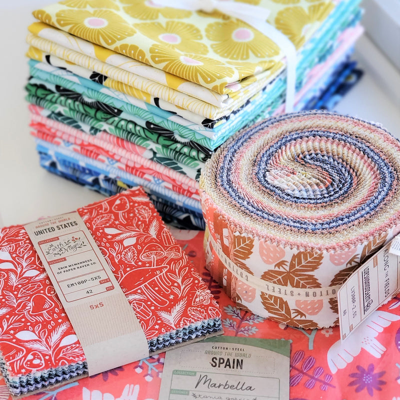 The Different Types of Pre-cut Quilting Fabric