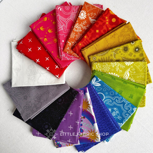 Alison Glass Fabric | Fat Quarter Bundle 1 | Little Fabric Shop Curated Bundle