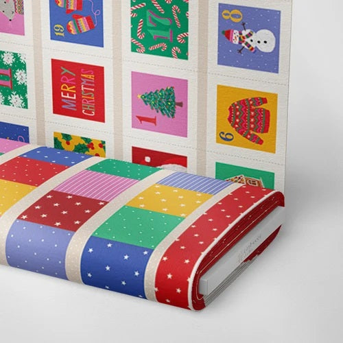 Bright and Jolly Advent Panel | Dashwood Studio | Sewing DIY Advent Calendar Panel | Kate McFarlane | Christmas Sewing Project