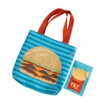 Hamburger Tote & Zipper Pouch | Cut Sew Create | Moda Fabrics