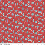 Destash - End of Bolt - 2 1/2 Yards - Liberty - A Festive Collection - Deck the Halls B | Riley Blake Designs