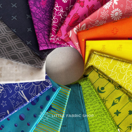 Alison Glass Fabric | Fat Quarter Bundle 4 | Little Fabric Shop Curated Bundle