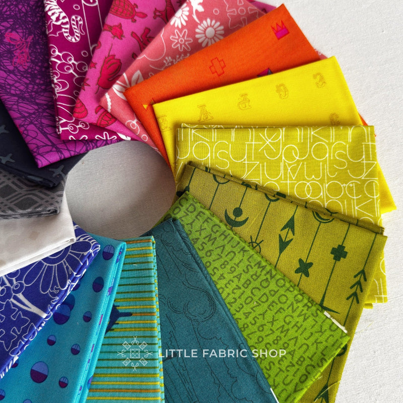 Alison Glass Fabric | Fat Quarter Bundle 4 | Little Fabric Shop Curated Bundle