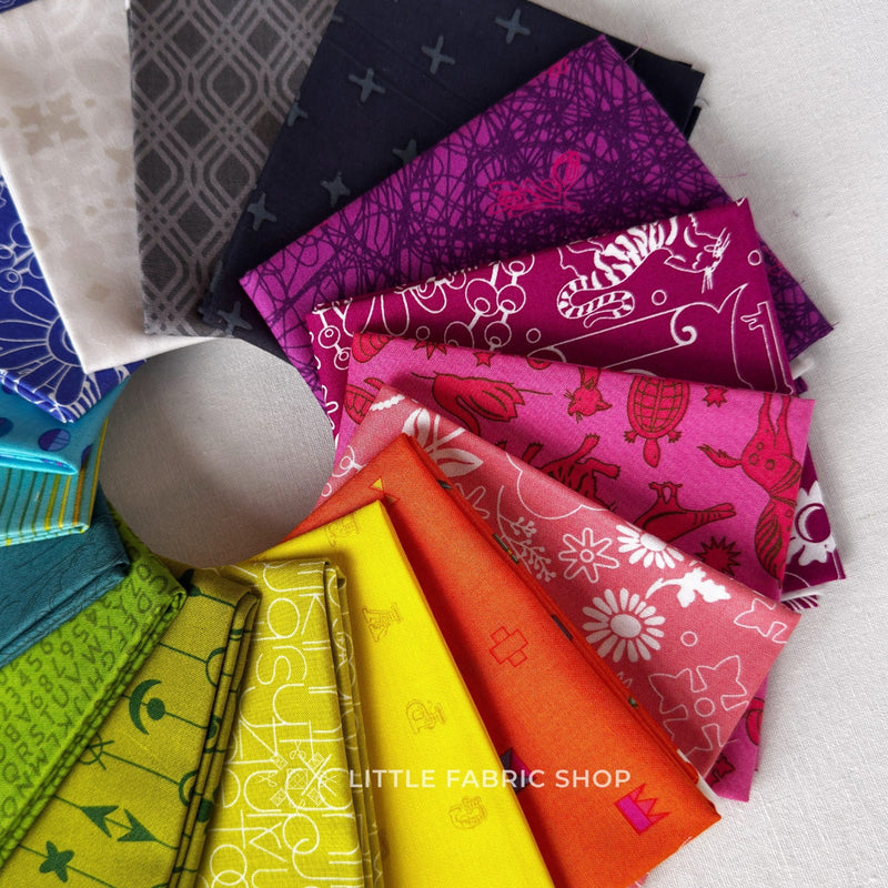 Alison Glass Fabric | Fat Quarter Bundle 4 | Little Fabric Shop Curated Bundle
