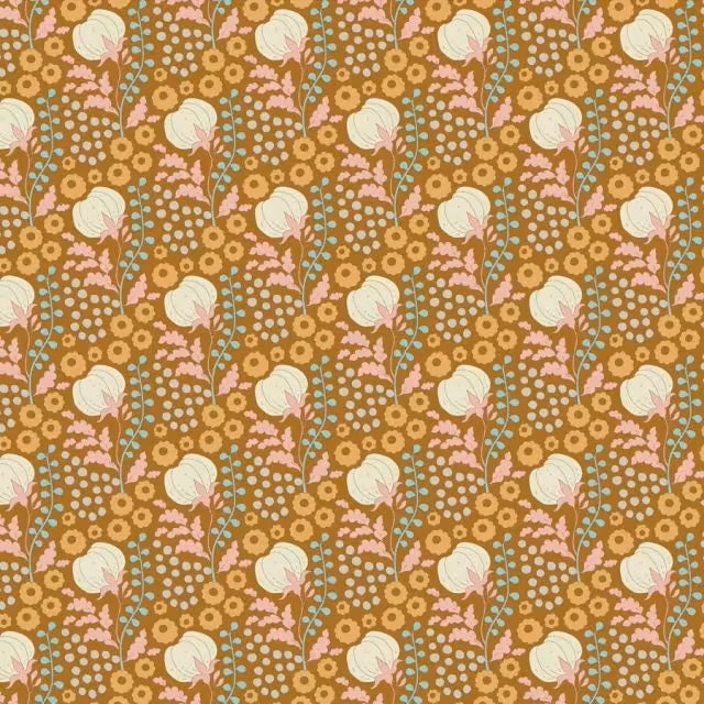 Sanctuary | Tilda Fabrics | Cottonfield - Ochre