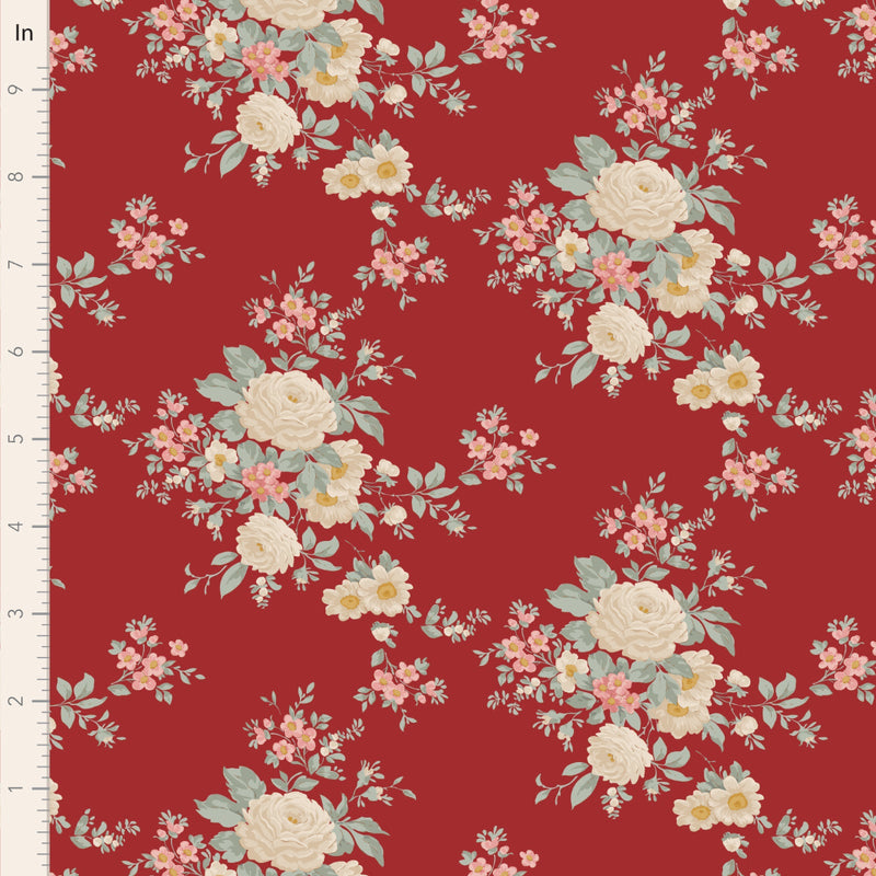 Merry Little Christmas | Tilda | Carol Burgundy | Tone Finnanger