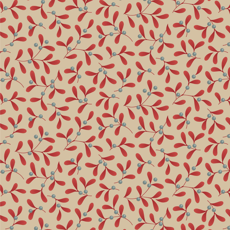 Merry Little Christmas | Tilda | Mistletoe Red | Tone Finnanger