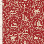 Merry Little Christmas | Tilda | Paperscenes Burgundy | Tone Finnanger
