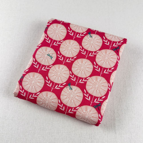 Destash - End of Bolt - 37" - Summer Dance | Pink Dandelions | Dashwood Studio