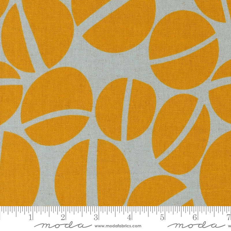 Urban Whisper | Zen Chic | Mochi Linen - Sway Geometrics Dots Sky | Moda