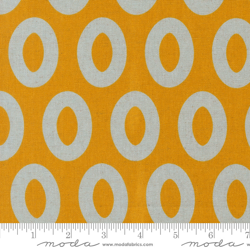 Urban Whisper | Zen Chic | Mochi Linen - Loop Geometrics Dots Sunse | Moda
