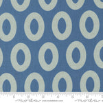 Urban Whisper | Zen Chic | Mochi Linen - Loop Geometrics Dots Denim | Moda