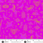 Postmark | Alison Glass | Philately - Fuchsia | Andover Fabrics