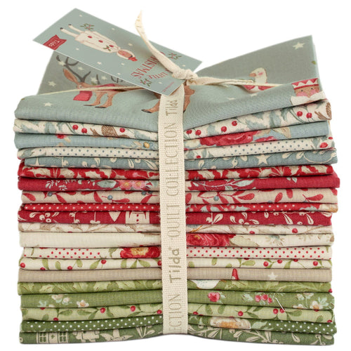 Merry Little Christmas | Tilda | Fat Quarter Bundle | Tone Finnanger