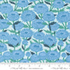 Love Letter | Lizzy House | November Floral - Lightest Blue | Moda Fabrics