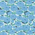 Love Letter | Lizzy House | November Floral - Lightest Blue | Moda Fabrics