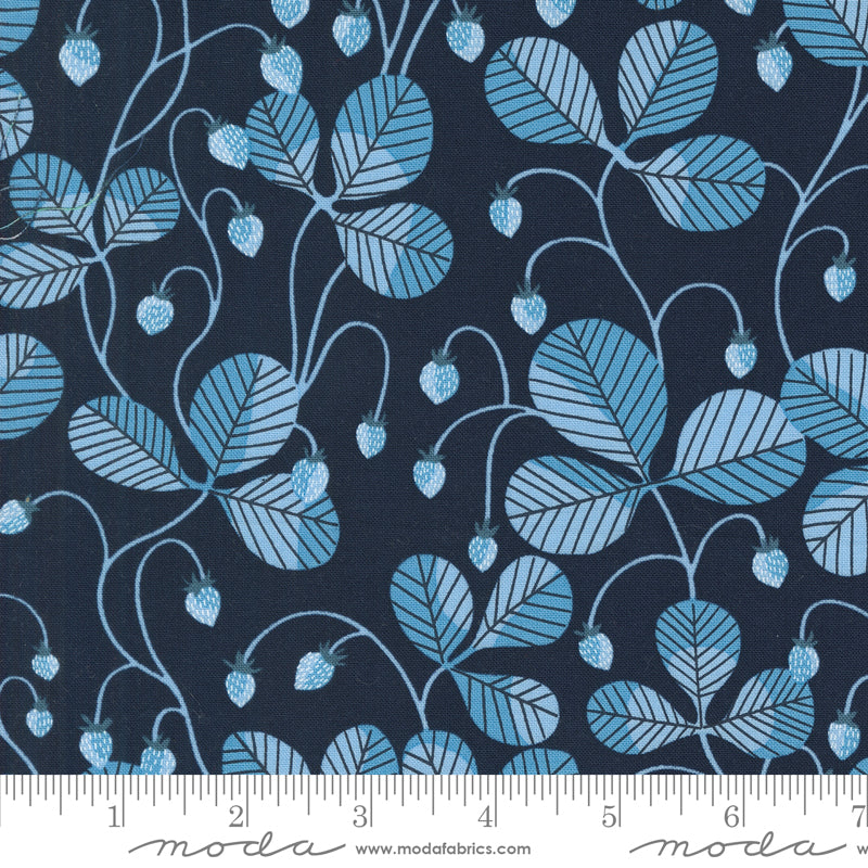 Love Letter | Lizzy House | Virginia - Peacoat | Moda Fabrics