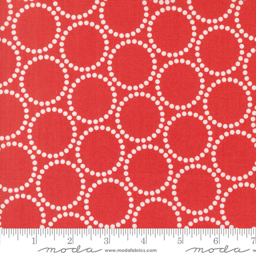 Love Letter | Lizzy House | Pearl Bracelet - Red | Moda Fabrics