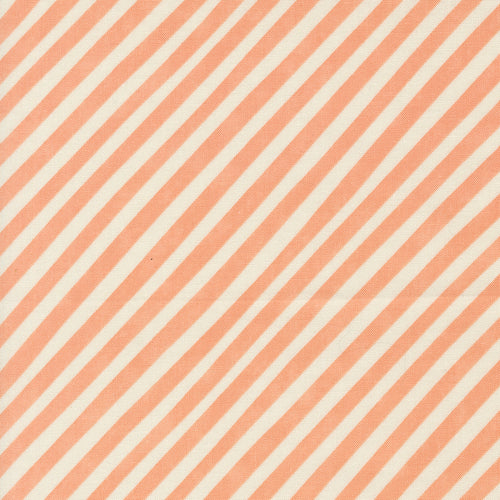 Love Letter | Lizzy House | Candy Stripe - Peach | Moda Fabrics