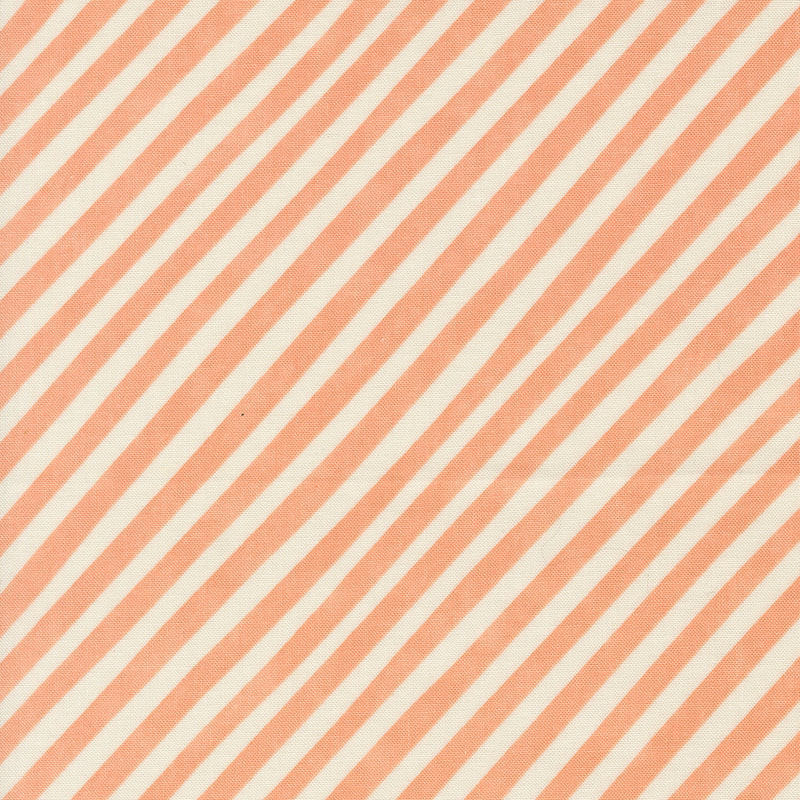 Love Letter | Lizzy House | Candy Stripe - Peach | Moda Fabrics