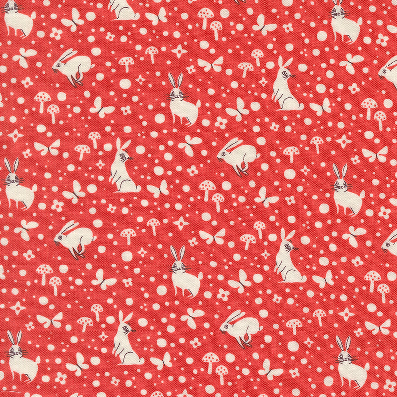 Love Letter | Lizzy House | Wonder - Red | Moda Fabrics