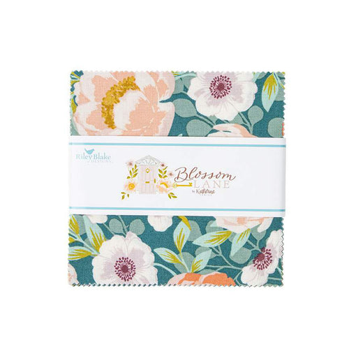 Blossom Lane - 5" Charm Pack | Riley Blake Designs | Katherine Lenius