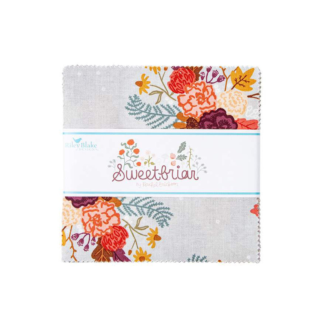 Sweetbriar - 5" Charm Pack | Riley Blake Designs | Rachel Erickson