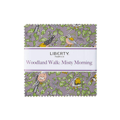 Woodland Walk Misty Morning | 5" Charm Pack | Liberty Fabrics | Liberty of London