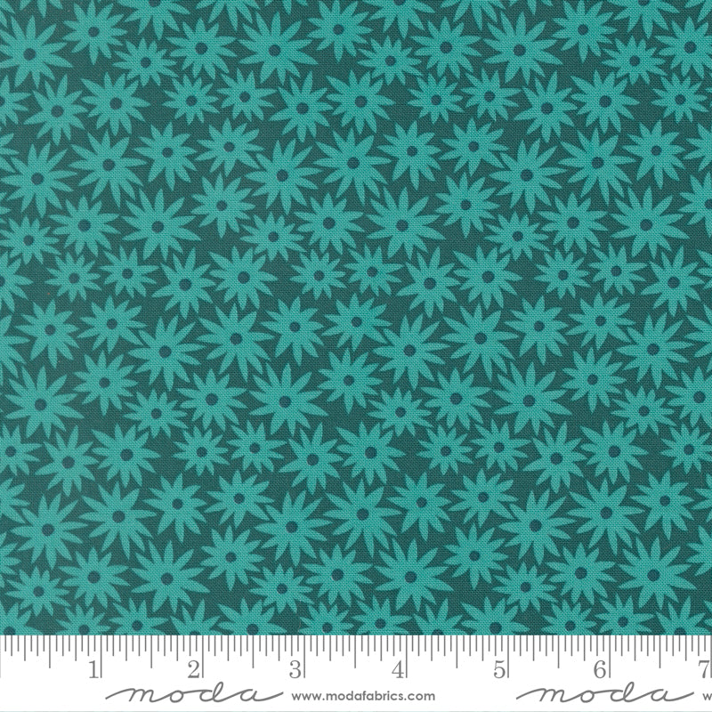 Scenery | Elizabeth Hartman | Sedum - Dark Teal | Moda Fabrics