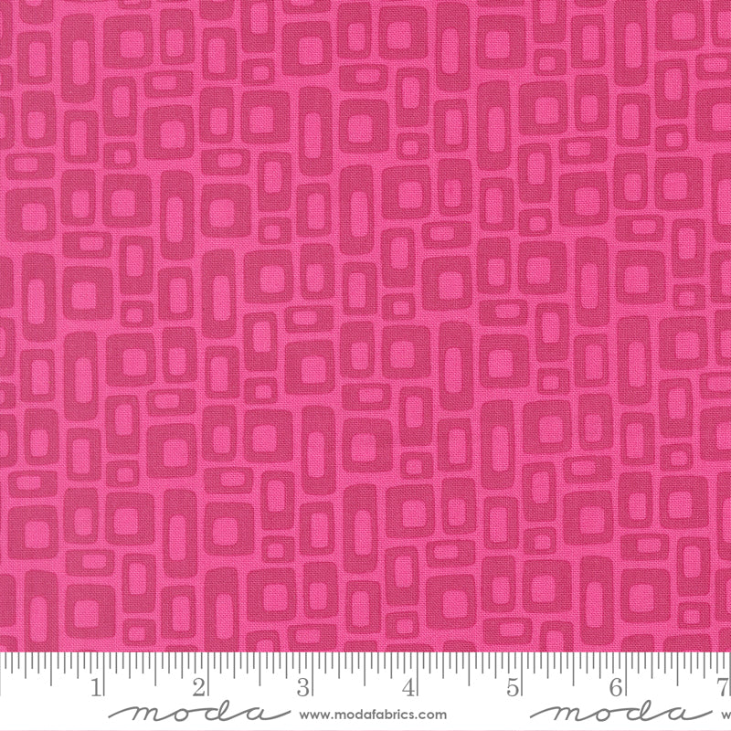Scenery | Elizabeth Hartman | Marshmallow - Fuchsia | Moda Fabrics
