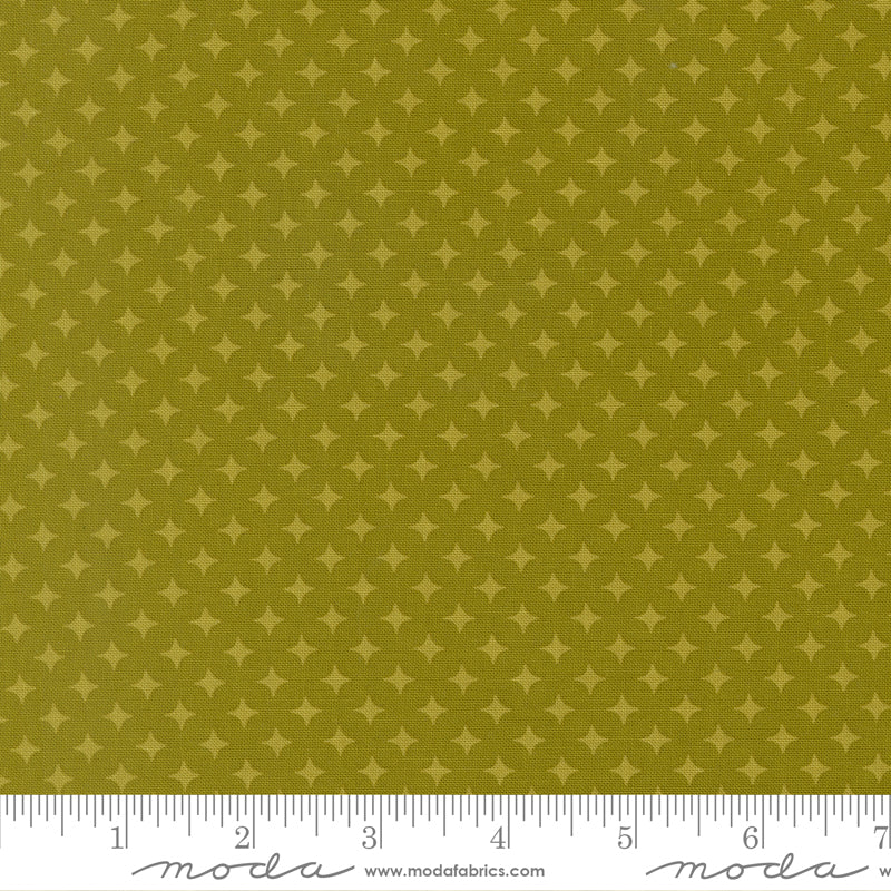 Scenery | Elizabeth Hartman | Diamonds - Kelp | Moda Fabrics