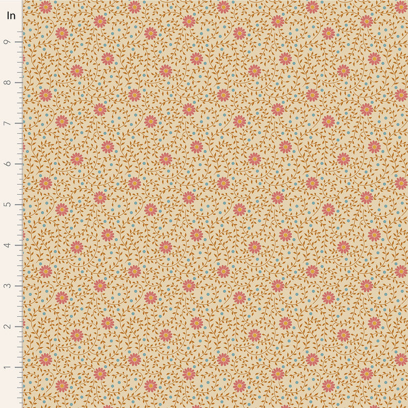 Sanctuary | Tilda Fabrics | Daisydream - Tan