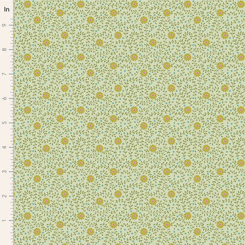 Sanctuary | Tilda Fabrics | Daisydream - Pistachio