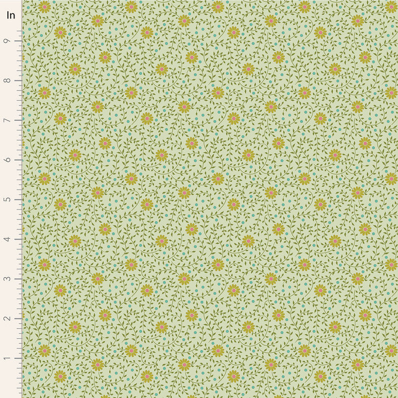 Sanctuary | Tilda Fabrics | Daisydream - Pistachio