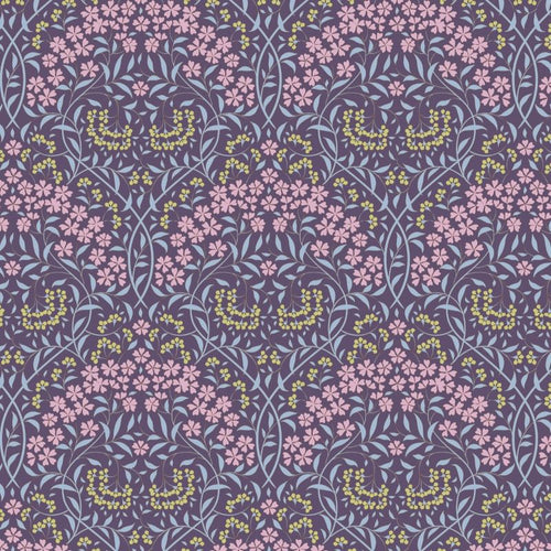 Sanctuary | Tilda Fabrics | Larissa - Eggplant