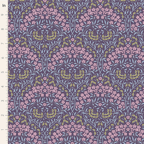 Sanctuary | Tilda Fabrics | Larissa - Eggplant