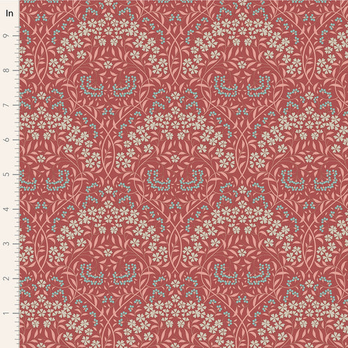 Sanctuary | Tilda Fabrics | Larissa - Rhubarb