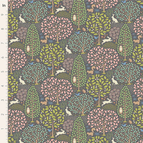 Sanctuary | Tilda Fabrics | Sanctuary - Greygreen