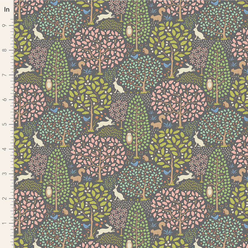 Sanctuary | Tilda Fabrics | Sanctuary - Greygreen