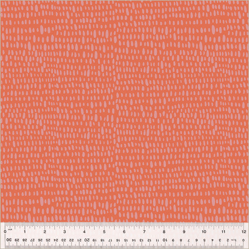 Moonlit | Monaluna | Sprout - Coral | Jennifer Moore | Windham Fabrics