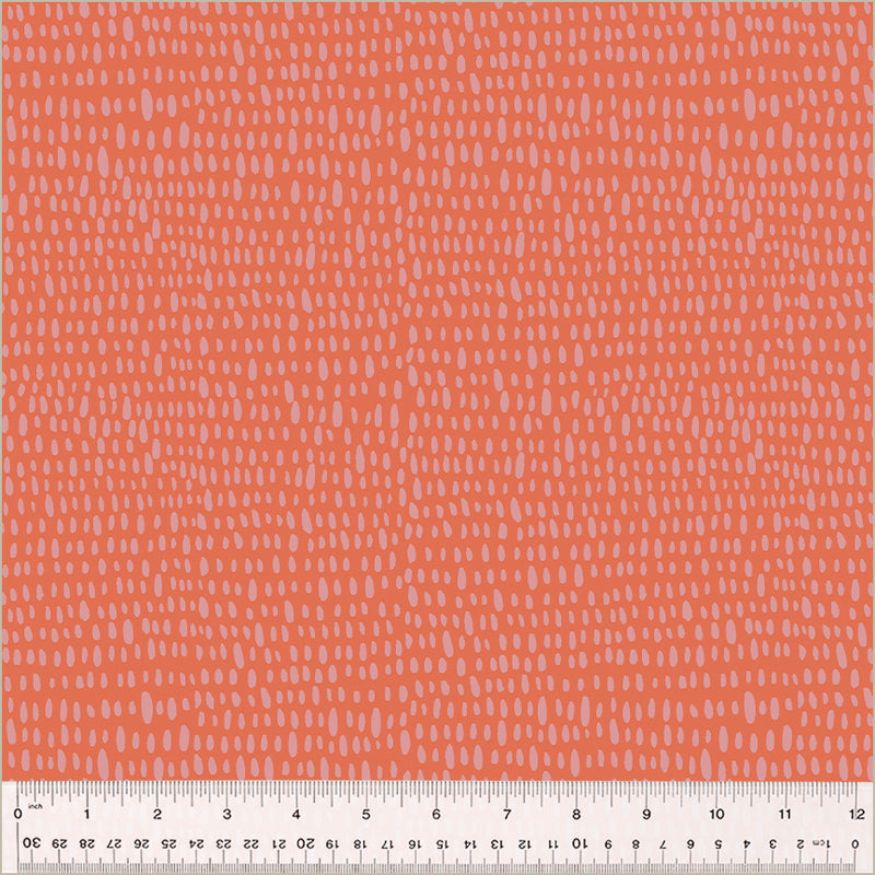 Moonlit | Monaluna | Sprout - Coral | Jennifer Moore | Windham Fabrics