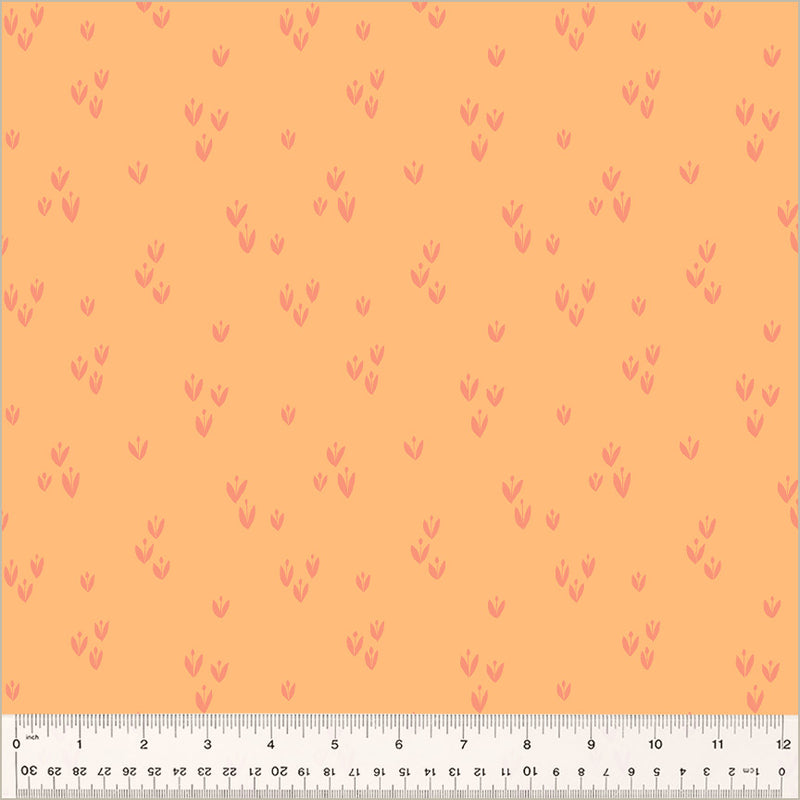 Moonlit | Monaluna | Sprout - Peach | Jennifer Moore | Windham Fabrics