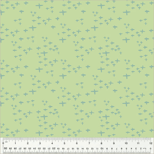 Moonlit | Monaluna | Glimmer - Celery | Jennifer Moore | Windham Fabrics