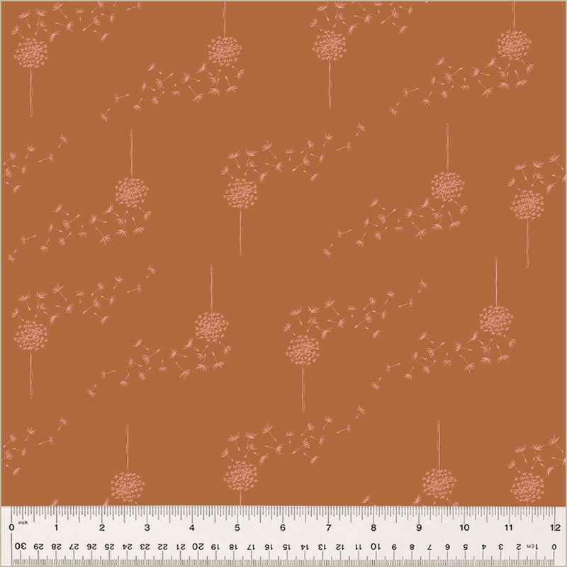 Moonlit | Monaluna | Wish - Pumpkin | Jennifer Moore | Windham Fabrics