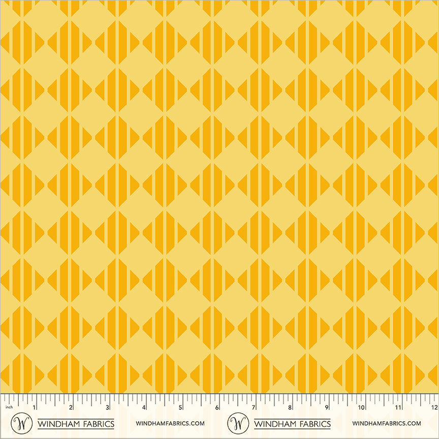 Annabel's Blenders | Annabel Wrigley | Checker - Just Yellow | Windham Fabrics
