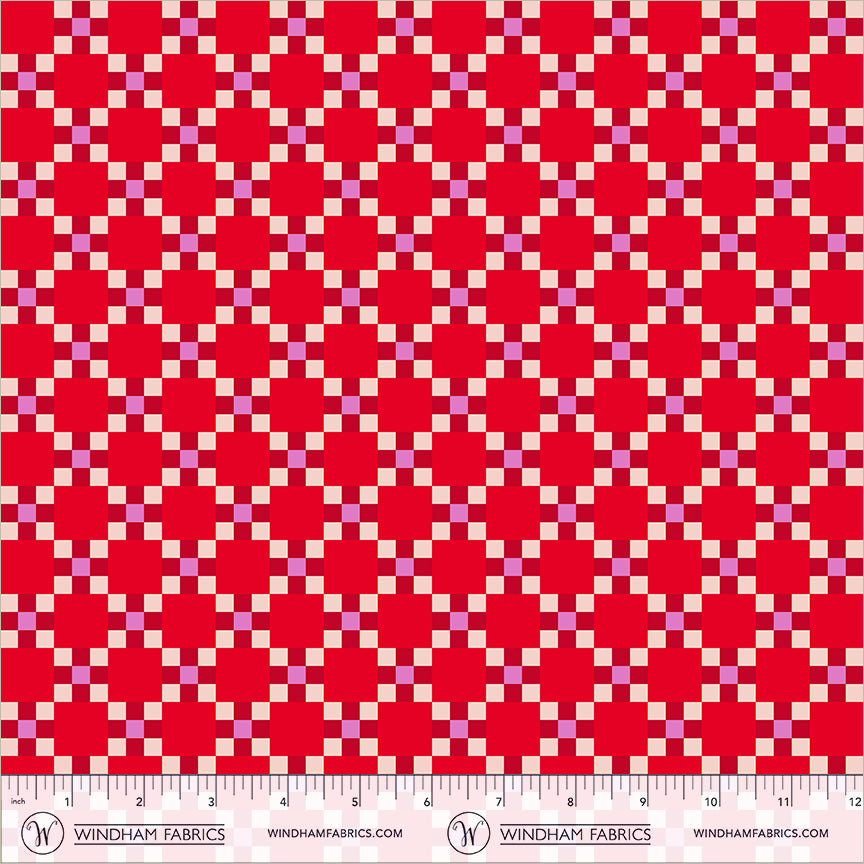 Annabel's Blenders | Annabel Wrigley | Picnic - Red/Pink | Windham Fabrics