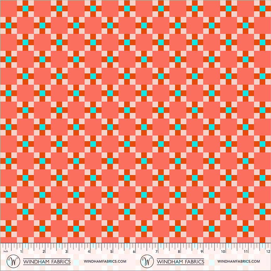 Annabel's Blenders | Annabel Wrigley | Picnic - Deep Orange | Windham Fabrics